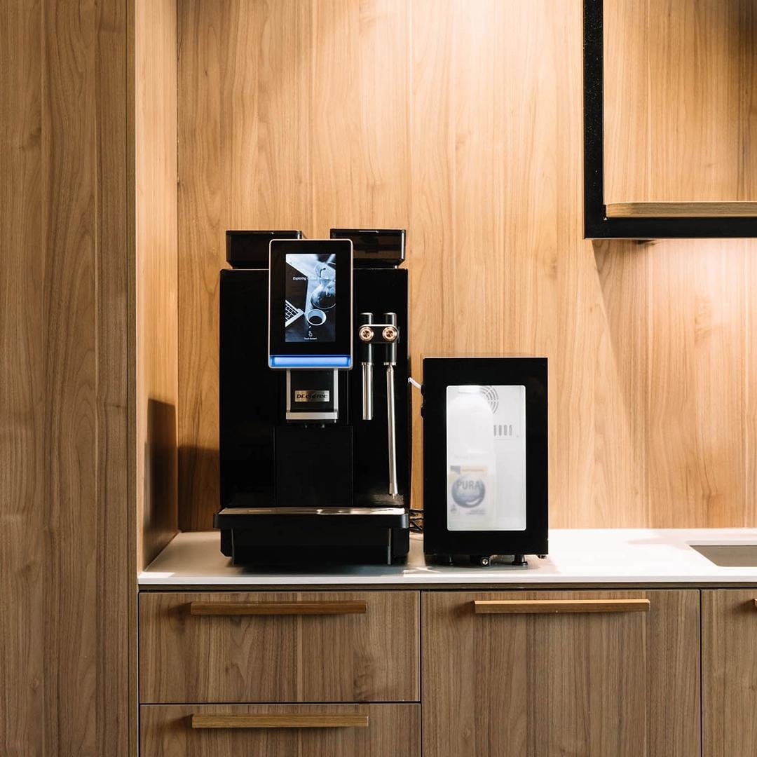 Mini bar in guest room