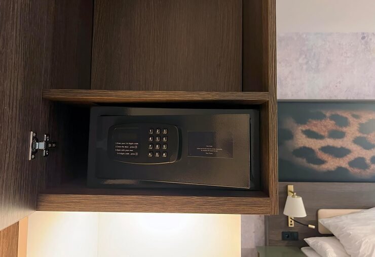 In-room safe box