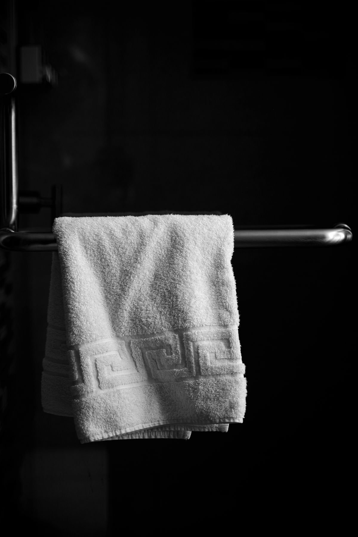 Ladder-style towel rack